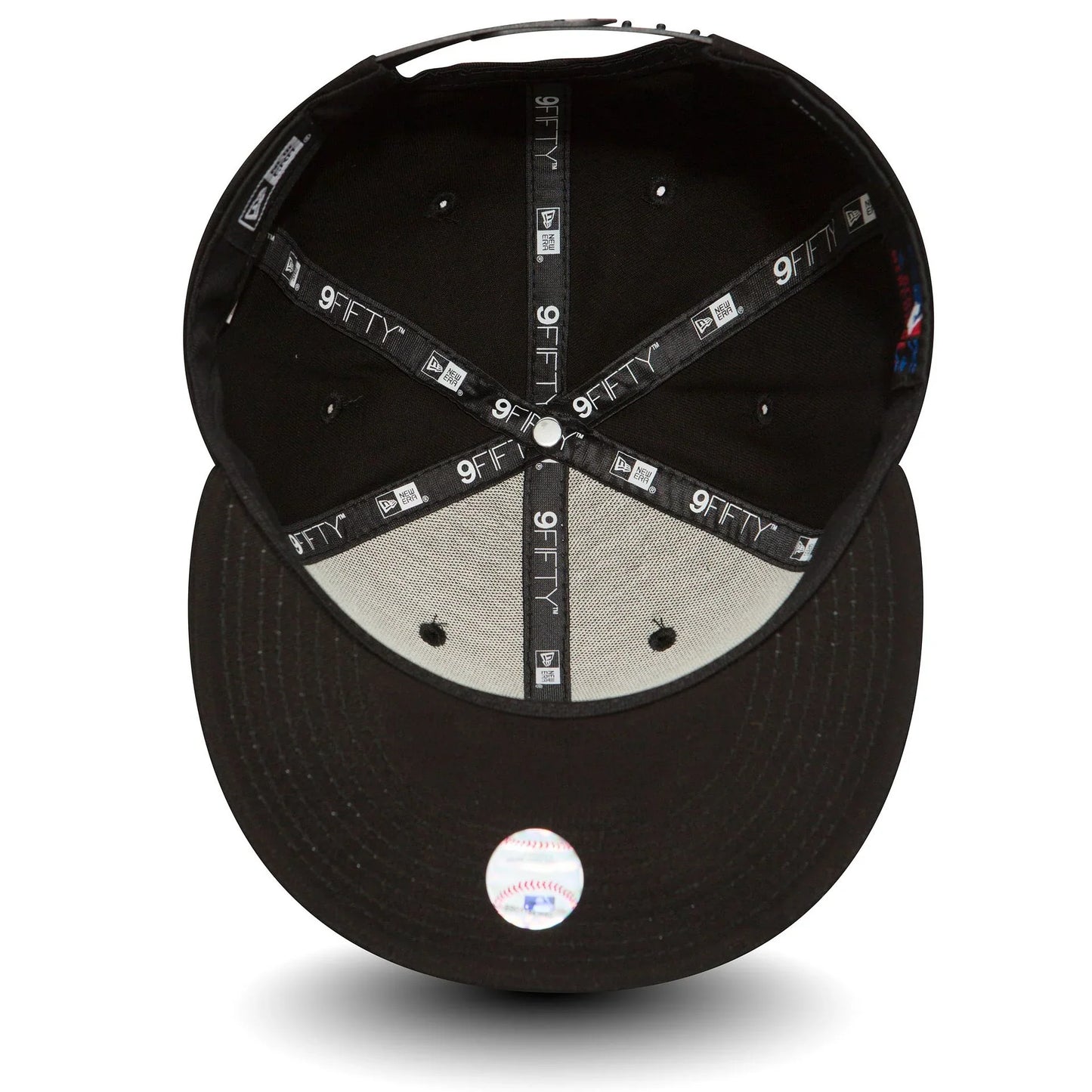 New York Yankees Negro 9FIFTY Snapback Gorra