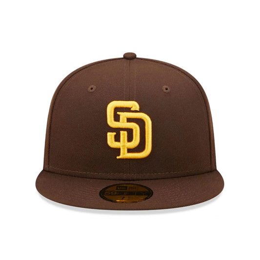 Gorra New San Diego Padres MLB AC Perf 59FIFTY Fitted Marrón