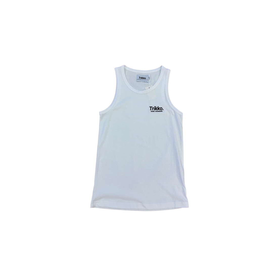 Trikko Tirantes by Brothers For Game Changers White Tank Top