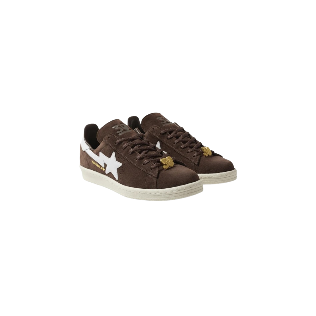 Adidas Campus 80s Bape 30th Anniversary Brown