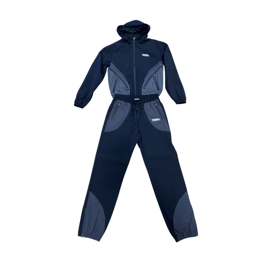 Trikko Black Nylon Pants & Jacket