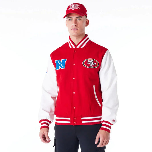 Chaqueta Varsity San Francisco 49ers NFL Patch - New Era