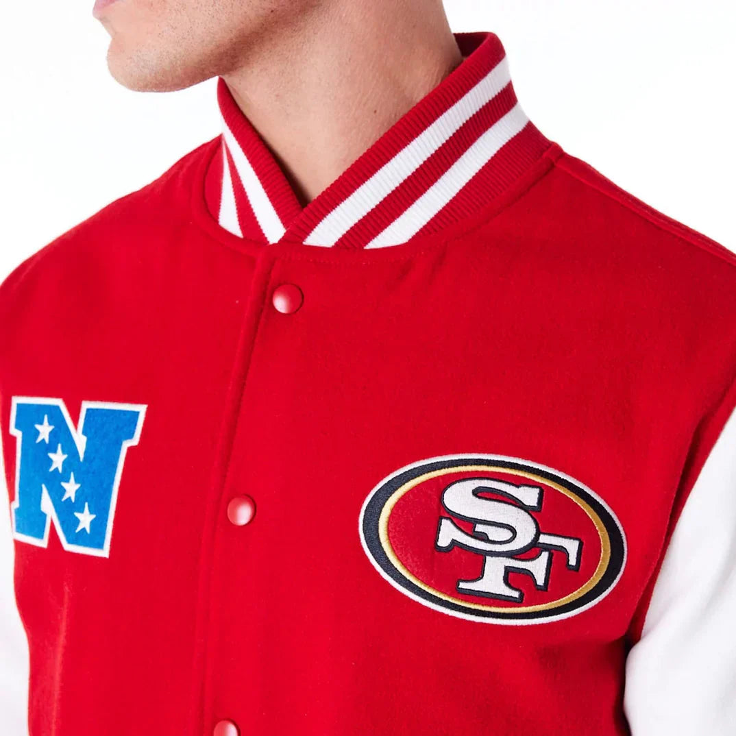 Chaqueta Varsity San Francisco 49ers NFL Patch - New Era