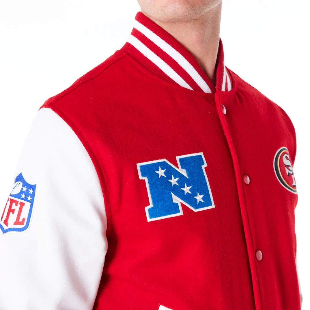 Chaqueta Varsity San Francisco 49ers NFL Patch - New Era