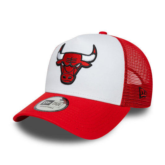 9FORTY Gorra Chicago Bulls NBA Side Patch 9FORTY A-Frame Trucker Rojo