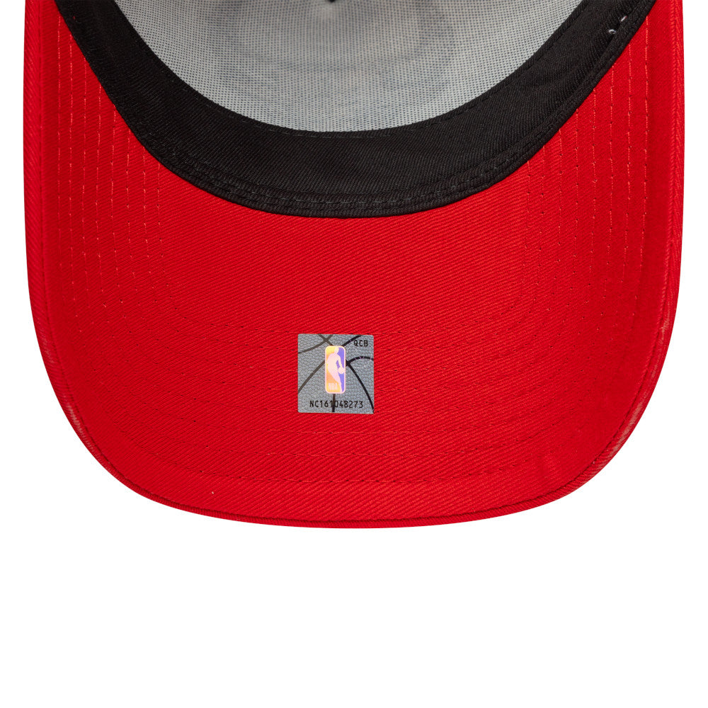 9FORTY Gorra Chicago Bulls NBA Side Patch 9FORTY A-Frame Trucker Rojo