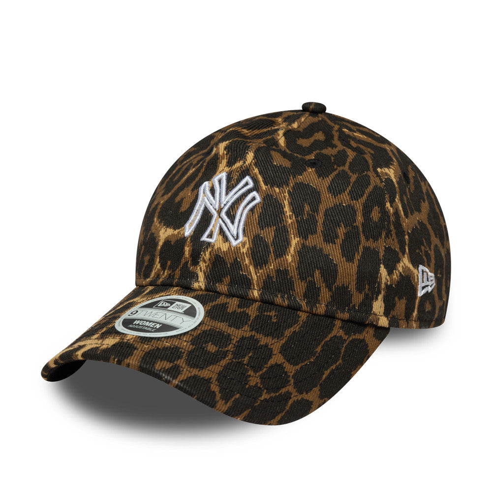 FEMALE OUTLINE LEOPARD 9TWENTY® NEW YORK YANKEES BLK