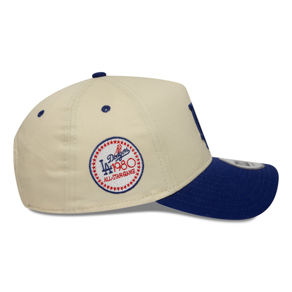 9FORTY LA Dodgers All Star Game Patch Cream 9FORTY E-Frame Adjustable Cap
