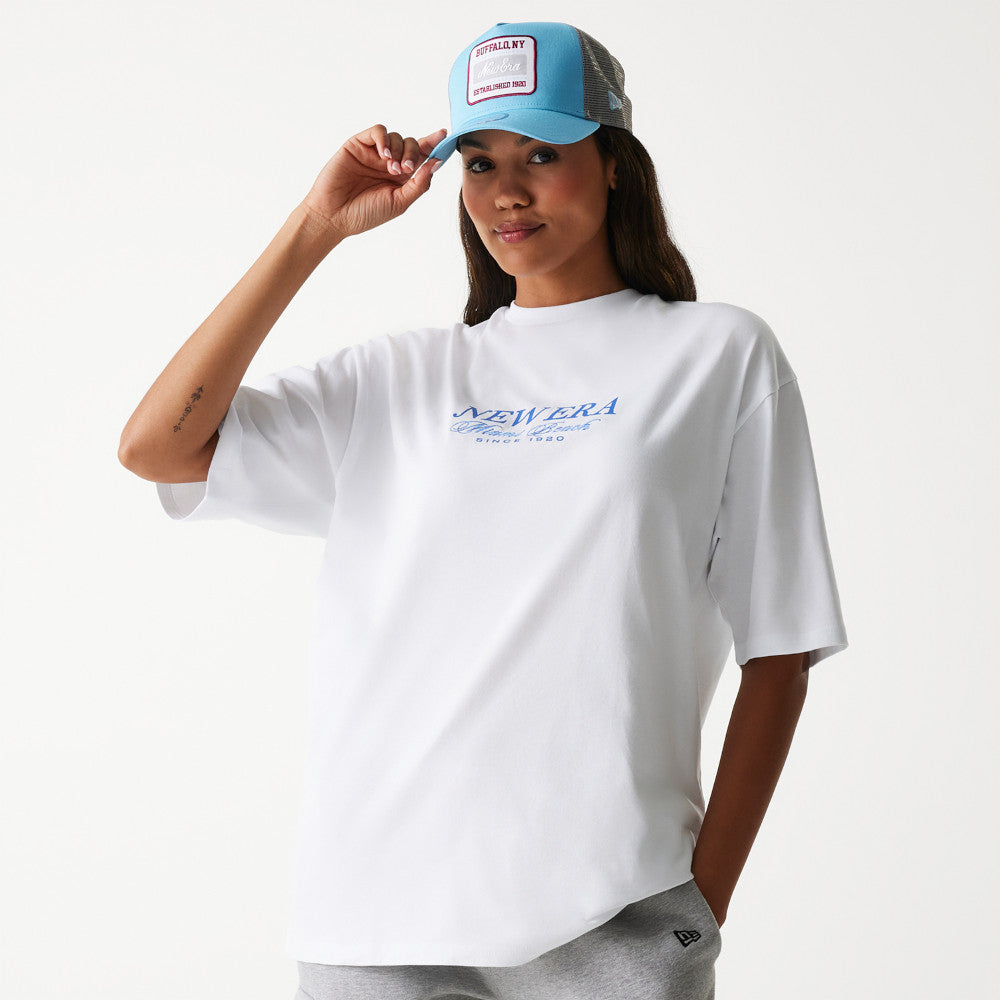 NE VACATION GRAPHIC OS TEE NEW ERA WHI WSL