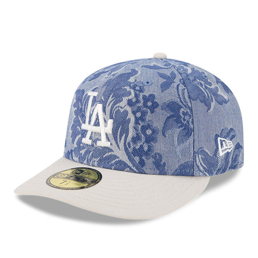 59FIFTY Gorra LA Dodgers Denim Jacquard 59FIFTY Fitted Azul