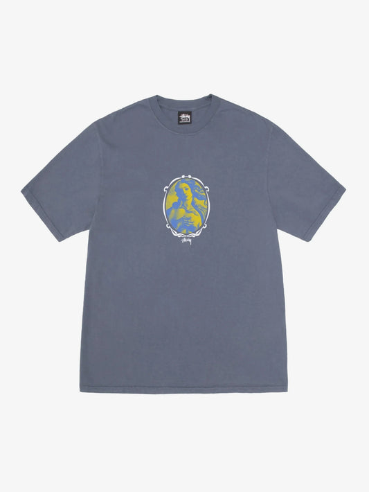 Stussy Venus Oval Pigment Dyed Tee Indigo