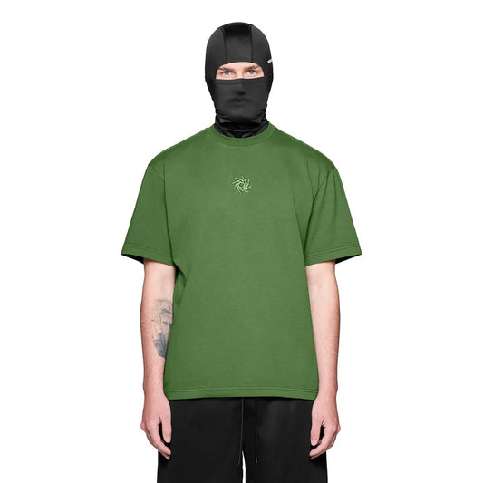 Camiseta Bordada Verde