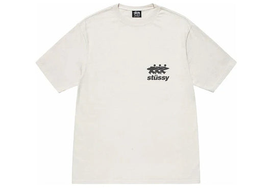 Stussy Surfwalk Pigment Dyed Tee Natural