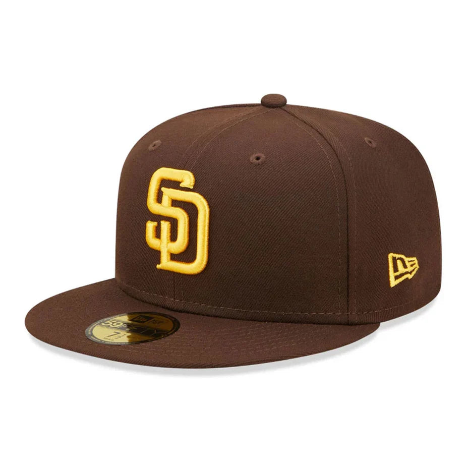 Gorra New San Diego Padres MLB AC Perf 59FIFTY Fitted Marrón