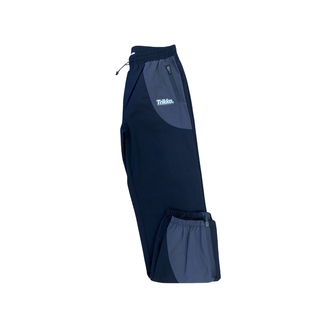 Trikko Black Nylon Pants & Jacket