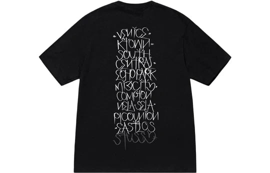 Stussy x Born X Raised 8 Handstyles T-Shirt Black