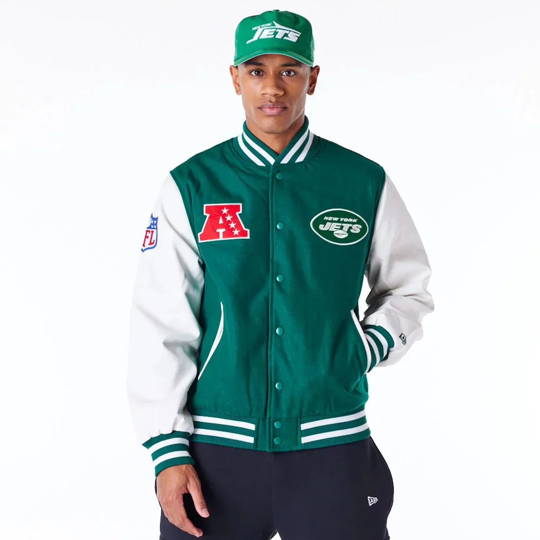 Chaqueta Varsity New York Jets NFL Patch - New Era