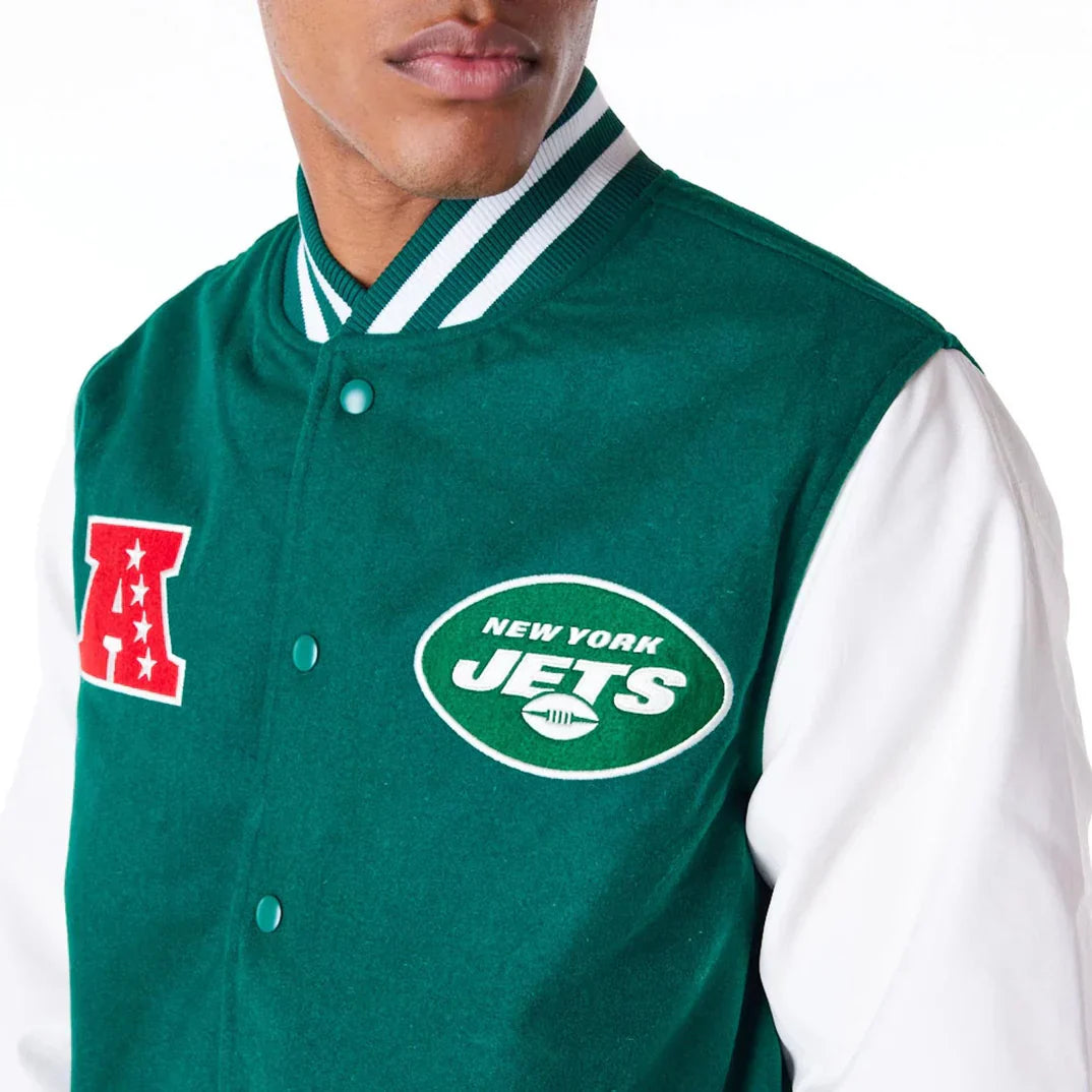 Chaqueta Varsity New York Jets NFL Patch - New Era