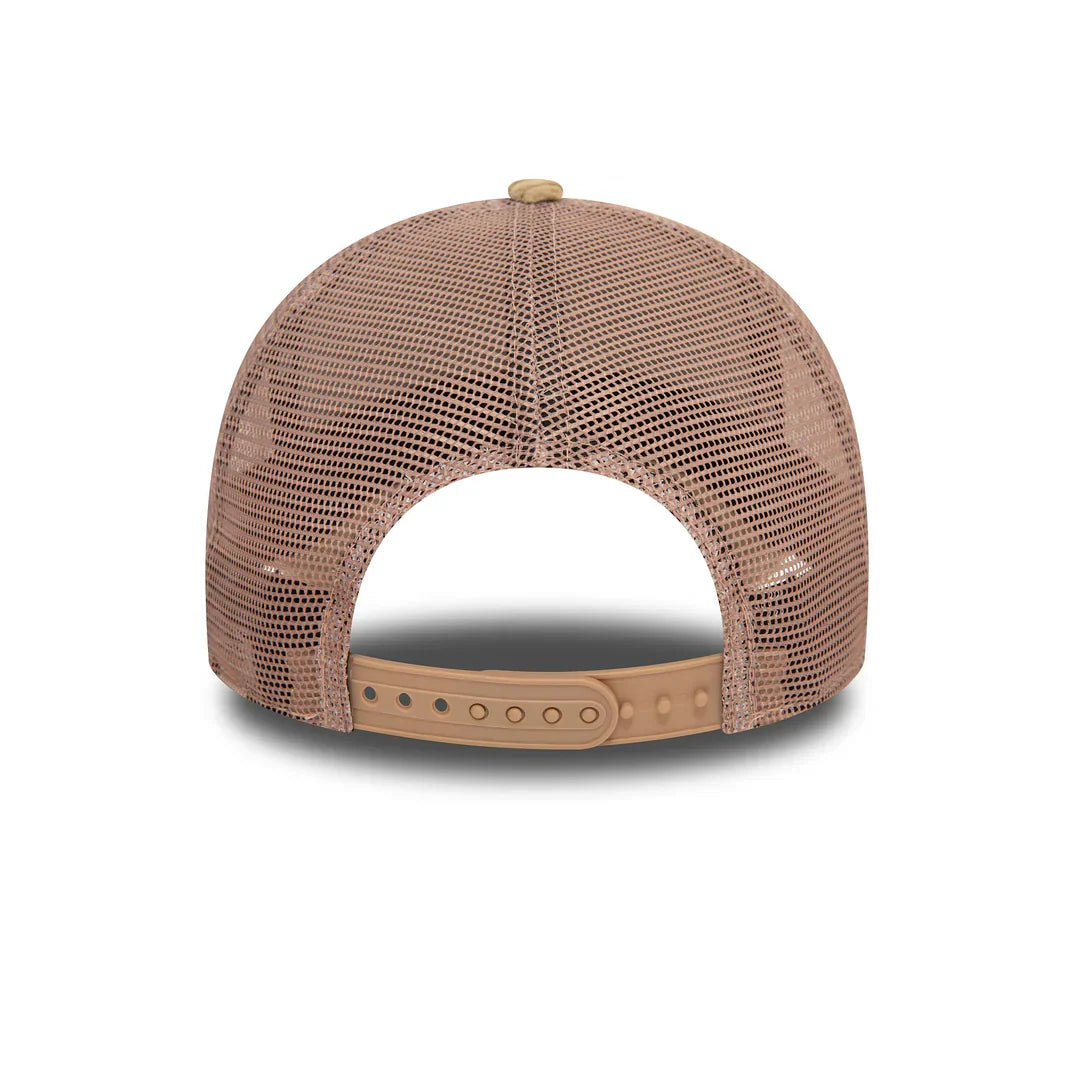 Gorra de camionero ajustable Boston Red Sox MLB Cord Beige 9FORTY E-Frame.