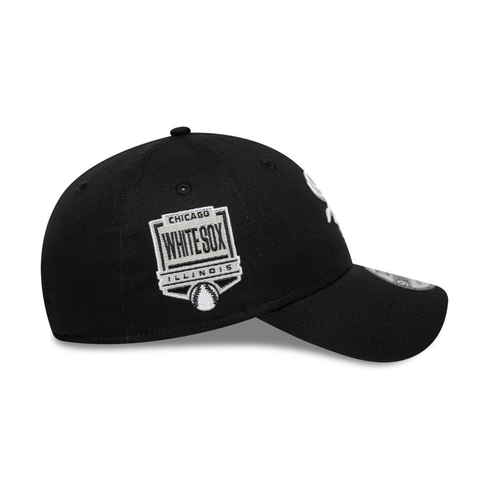 9FORTY Gorra Chicago White Sox MLB Side Patch 9FORTY Negro