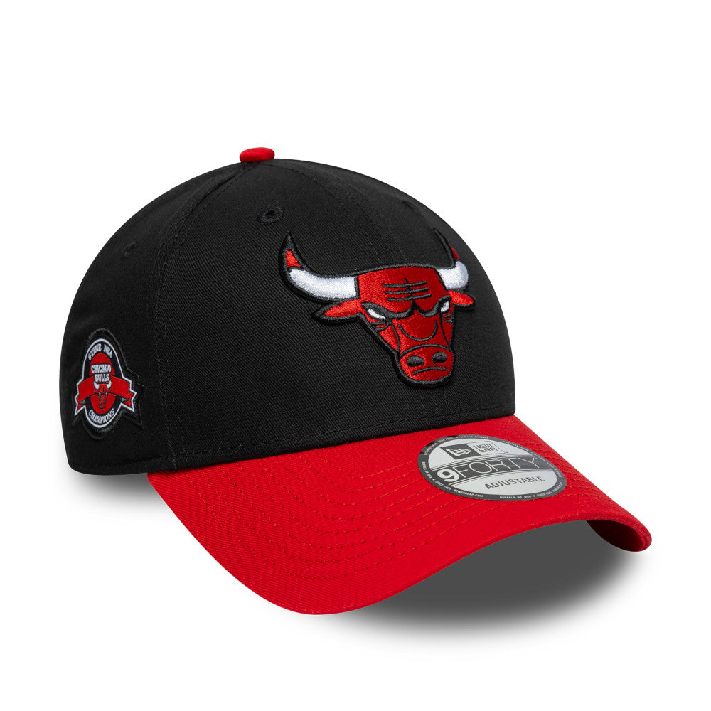 NEW ERA CHICAGO BULLS 9FORTY SIDE PATCH ADJUSTABLE CAP