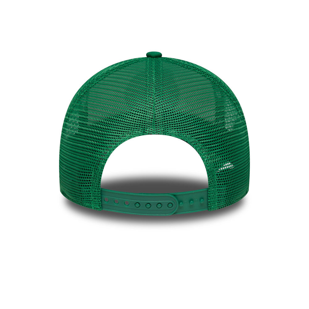 9FORTY Gorra Boston Celtics NBA Side Patch 9FORTY A-Frame Trucker Verde