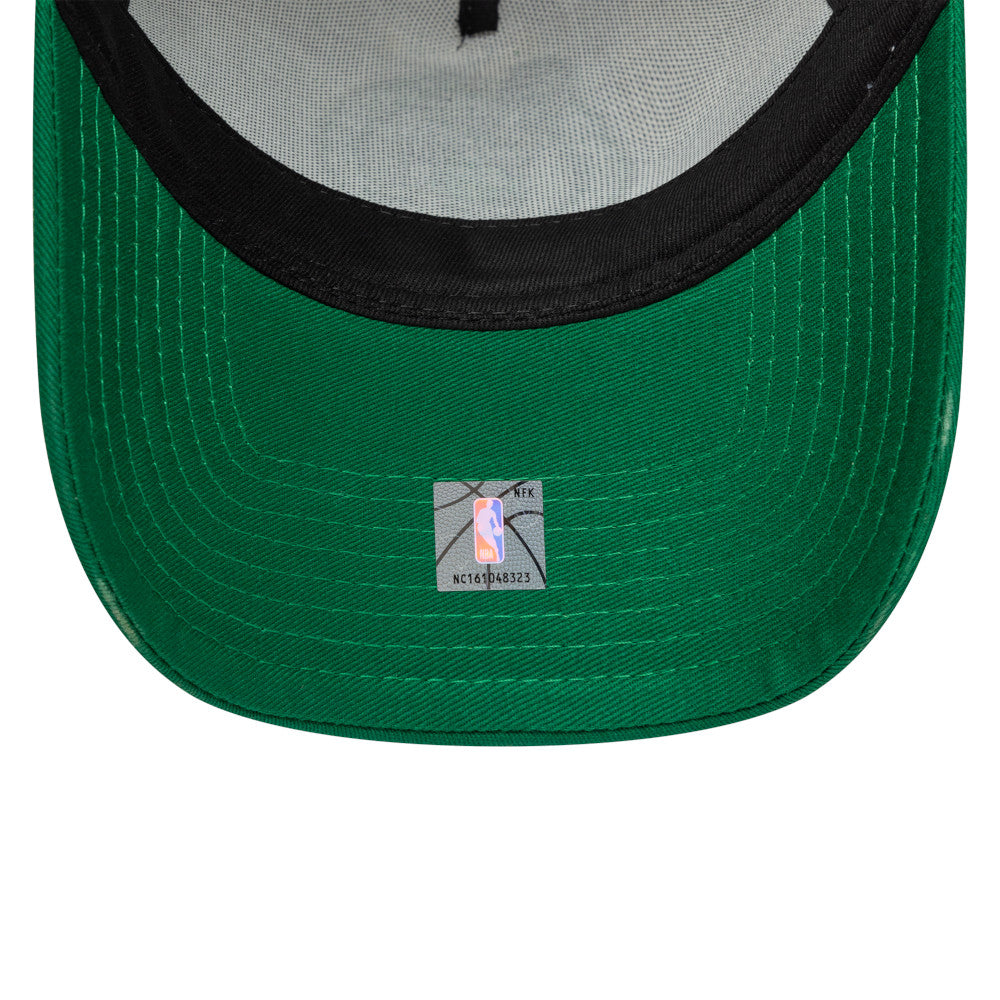 9FORTY Gorra Boston Celtics NBA Side Patch 9FORTY A-Frame Trucker Verde