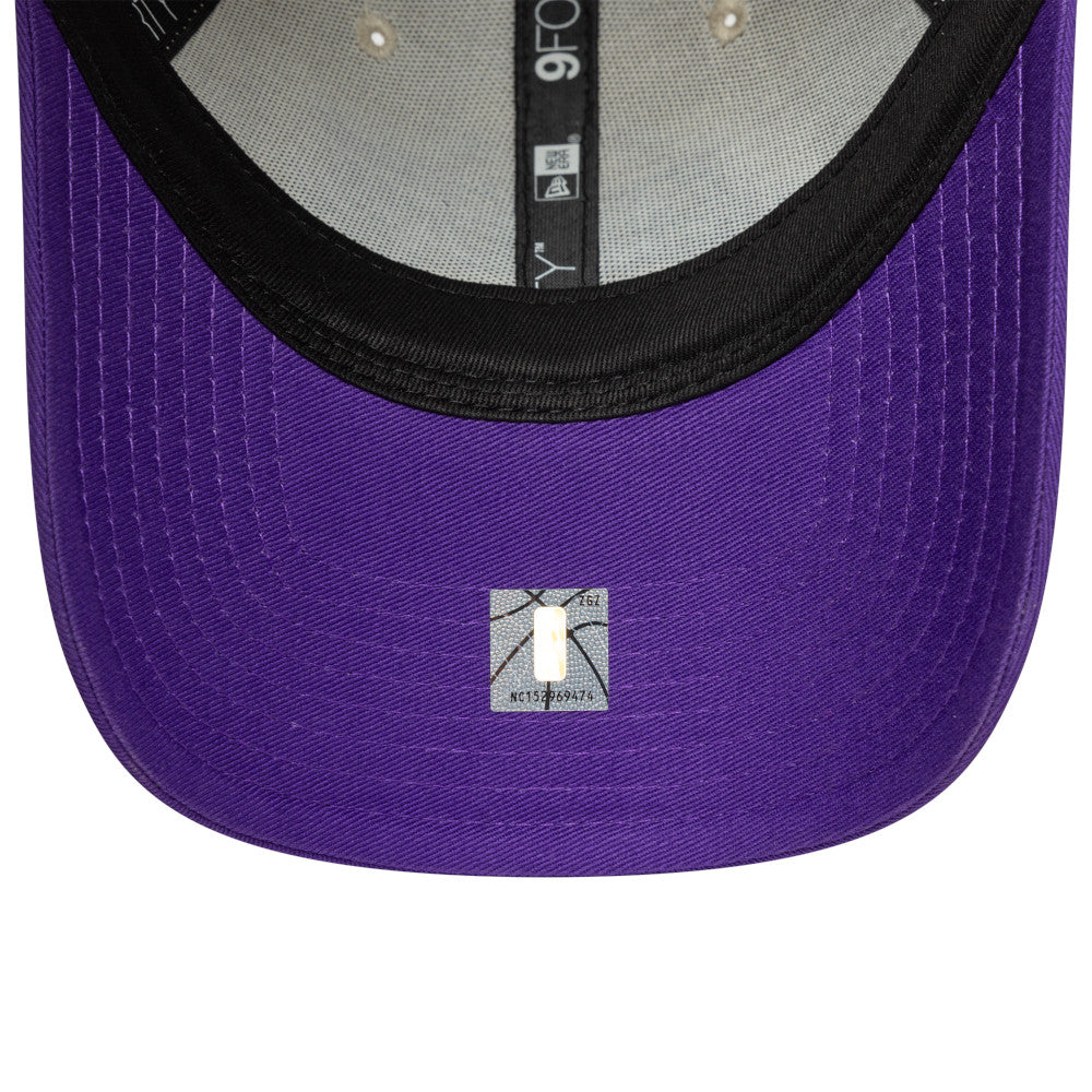 9FORTY LA Lakers NBA Contrast Patch Cream 9FORTY Adjustable Cap