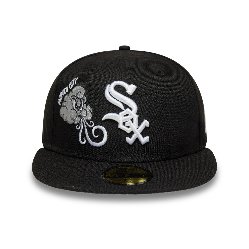 59FIFTY Chicago White Sox MLB Food Icon Black 59FIFTY FItted Cap