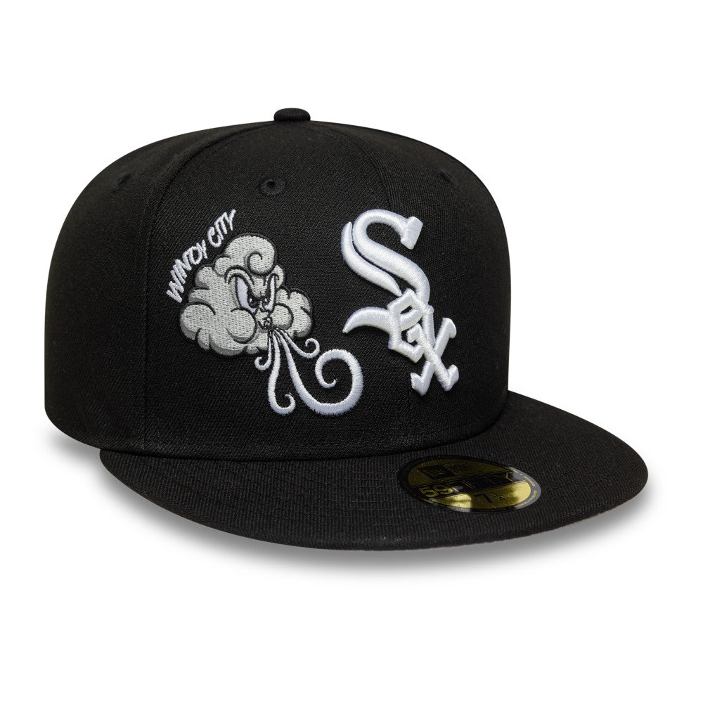 59FIFTY Chicago White Sox MLB Food Icon Black 59FIFTY FItted Cap
