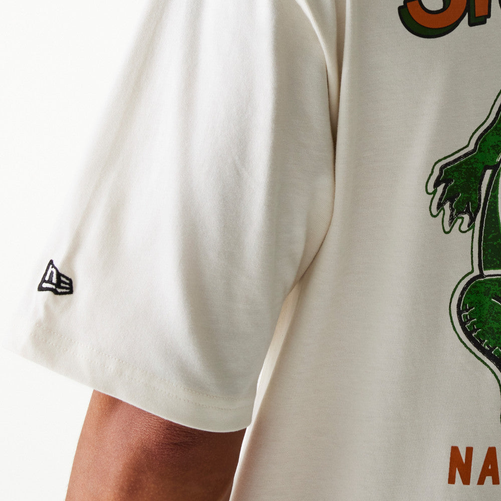NE ANIMAL GRAPHIC OS TEE  NEW ERA OFW
