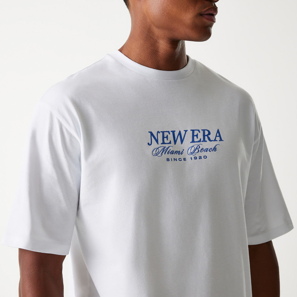 NE VACATION GRAPHIC OS TEE NEW ERA WHI WSL
