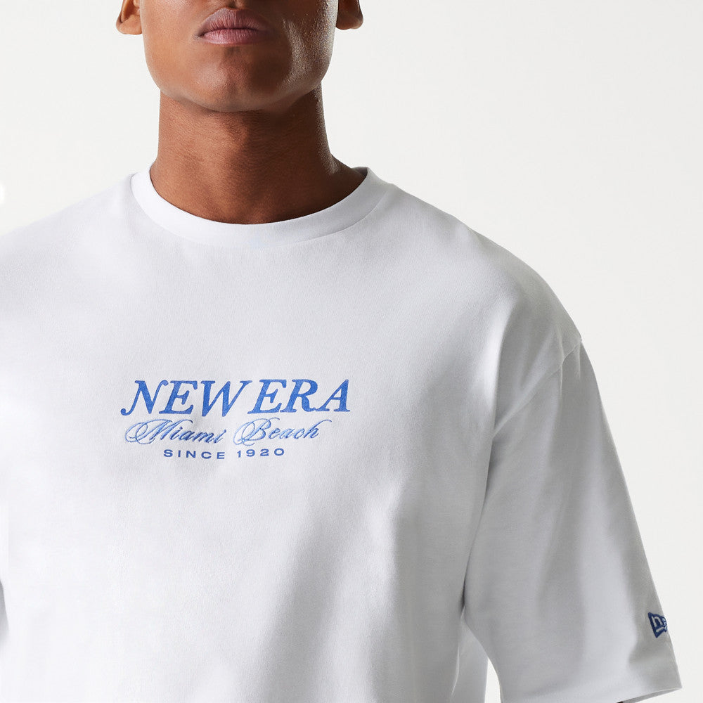 NE VACATION GRAPHIC OS TEE NEW ERA WHI WSL