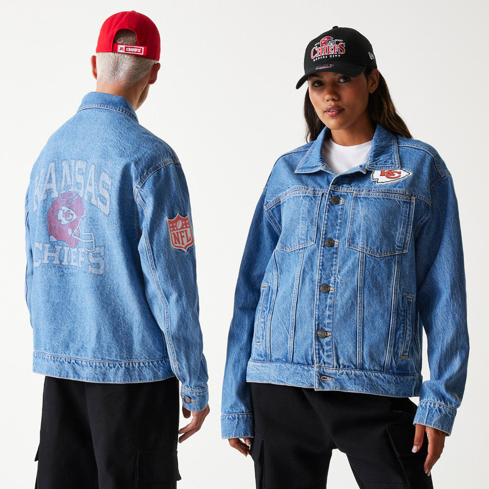 NFL DENIM JACKET  KANSAS CITY CHIEFS RDM