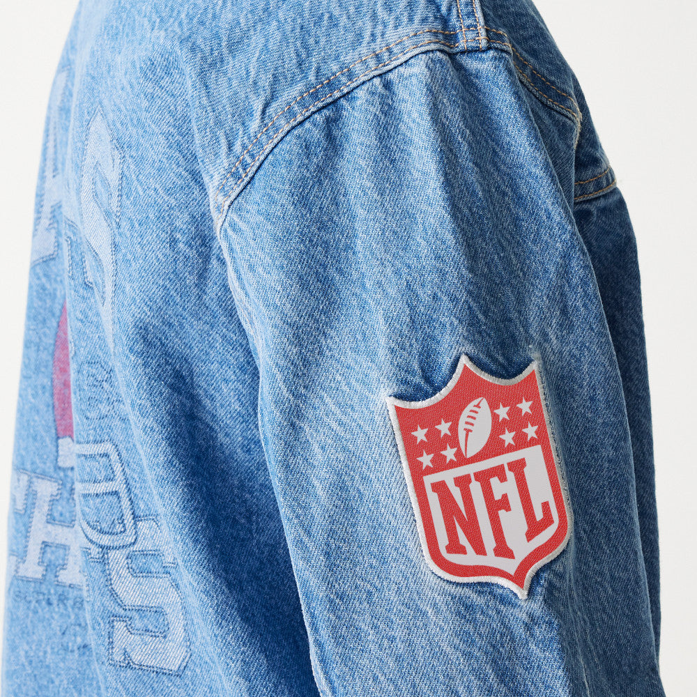 NFL DENIM JACKET  KANSAS CITY CHIEFS RDM