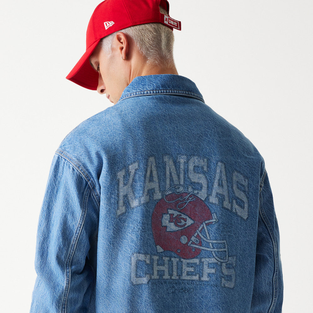 NFL DENIM JACKET  KANSAS CITY CHIEFS RDM