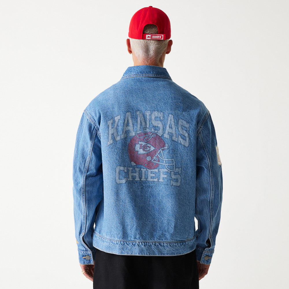 NFL DENIM JACKET  KANSAS CITY CHIEFS RDM