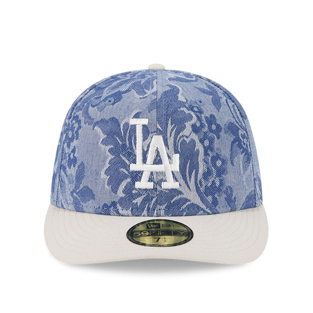 59FIFTY Gorra LA Dodgers Denim Jacquard 59FIFTY Fitted Azul