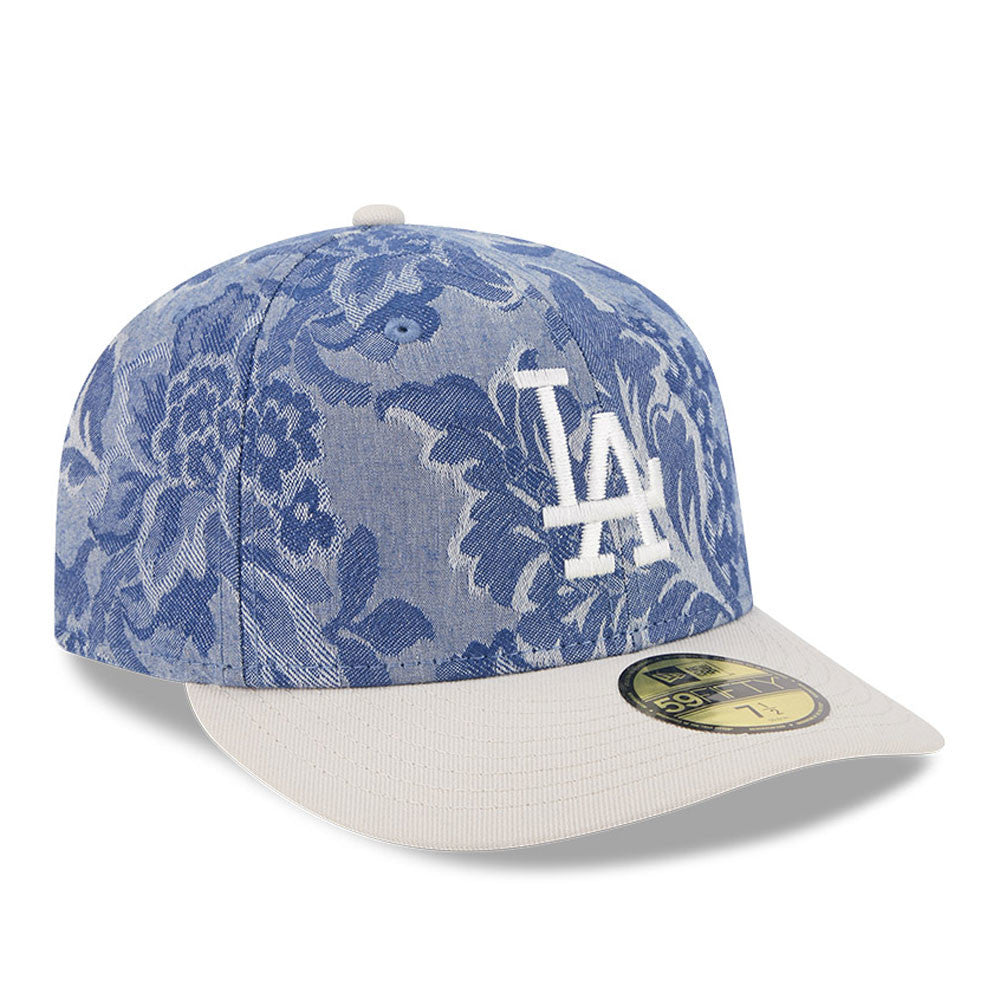 59FIFTY Gorra LA Dodgers Denim Jacquard 59FIFTY Fitted Azul
