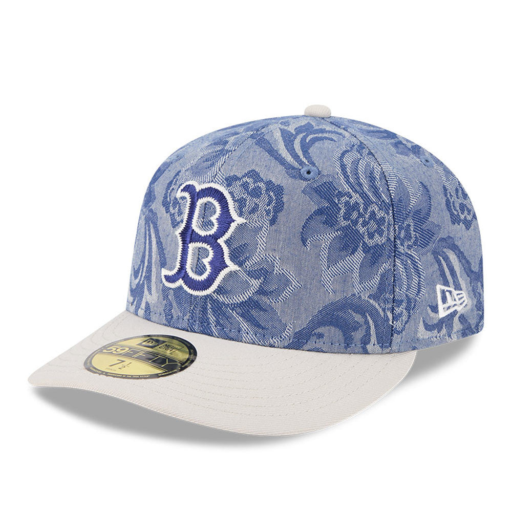 59FIFTY Gorra Boston Red Sox Denim Jacquard Fitted Azul