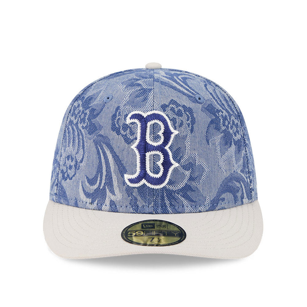 59FIFTY Gorra Boston Red Sox Denim Jacquard Fitted Azul
