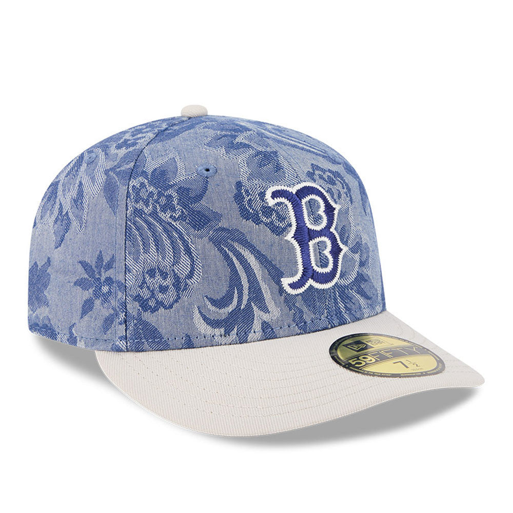 59FIFTY Gorra Boston Red Sox Denim Jacquard Fitted Azul