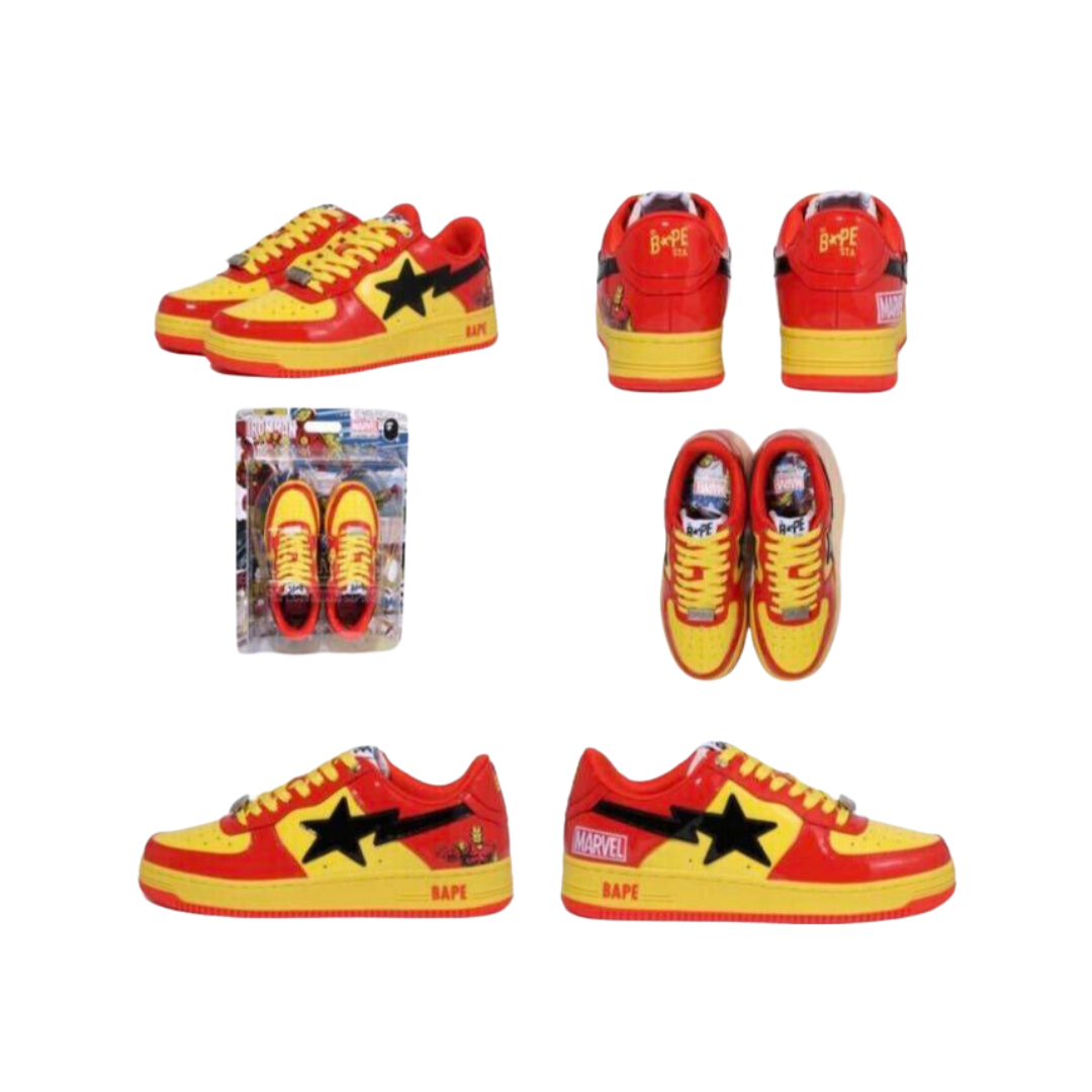 A Bathing Ape Bape Sta de Marvel - Iron Man