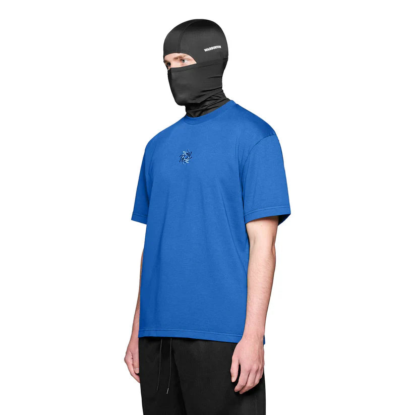 Camiseta Bordada Azul